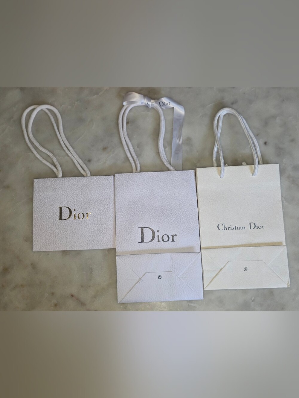 Dior 3-piece Gift Bag Set